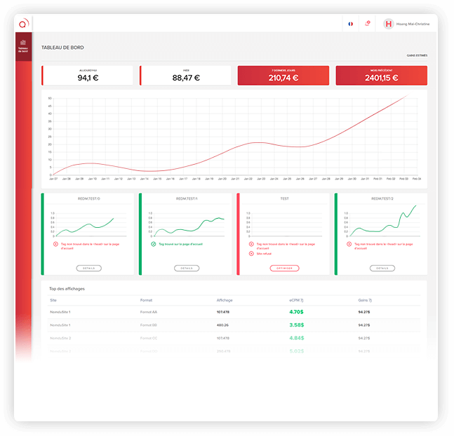 Dashboard